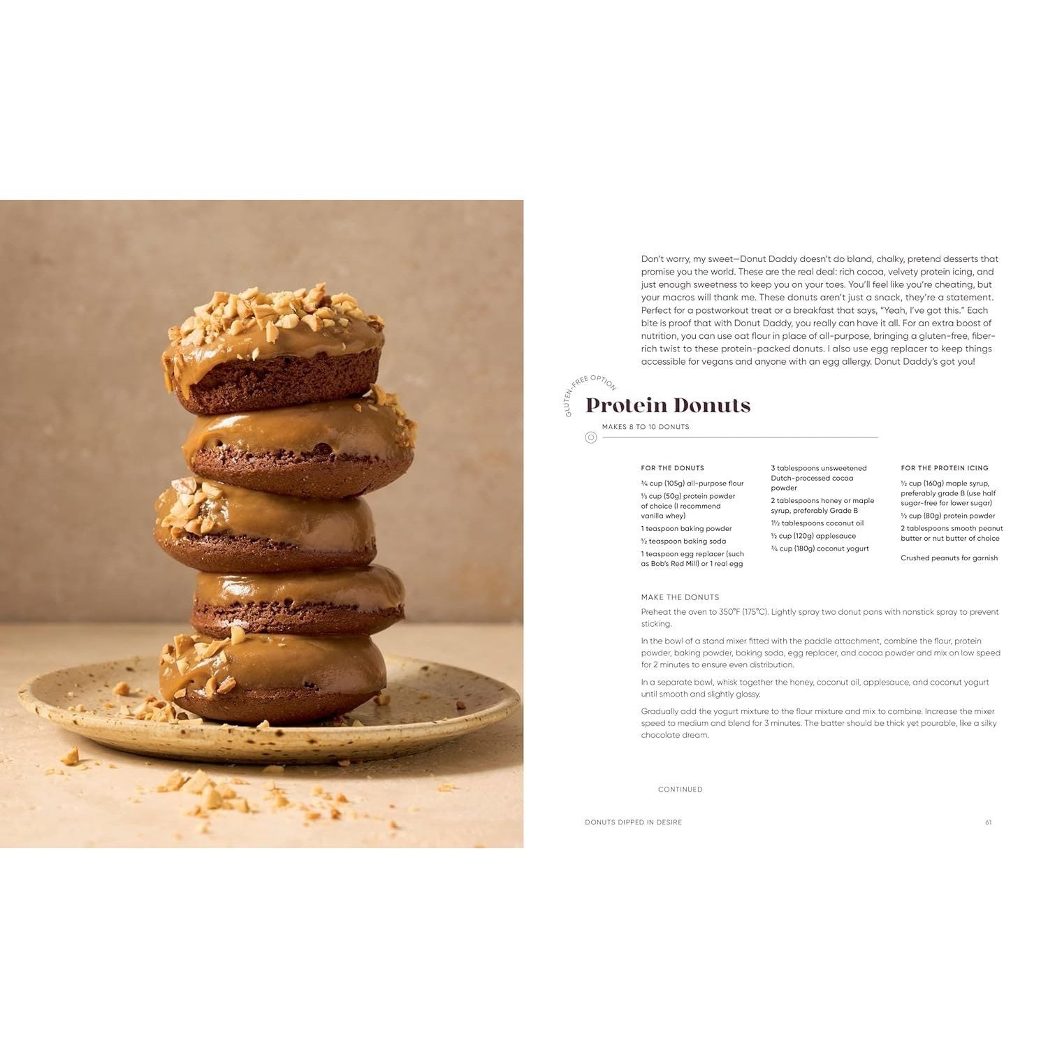 The Donut Daddy Cookbook: Sugar & Seduction in 69 Recipes [A Dessert Cookbook]