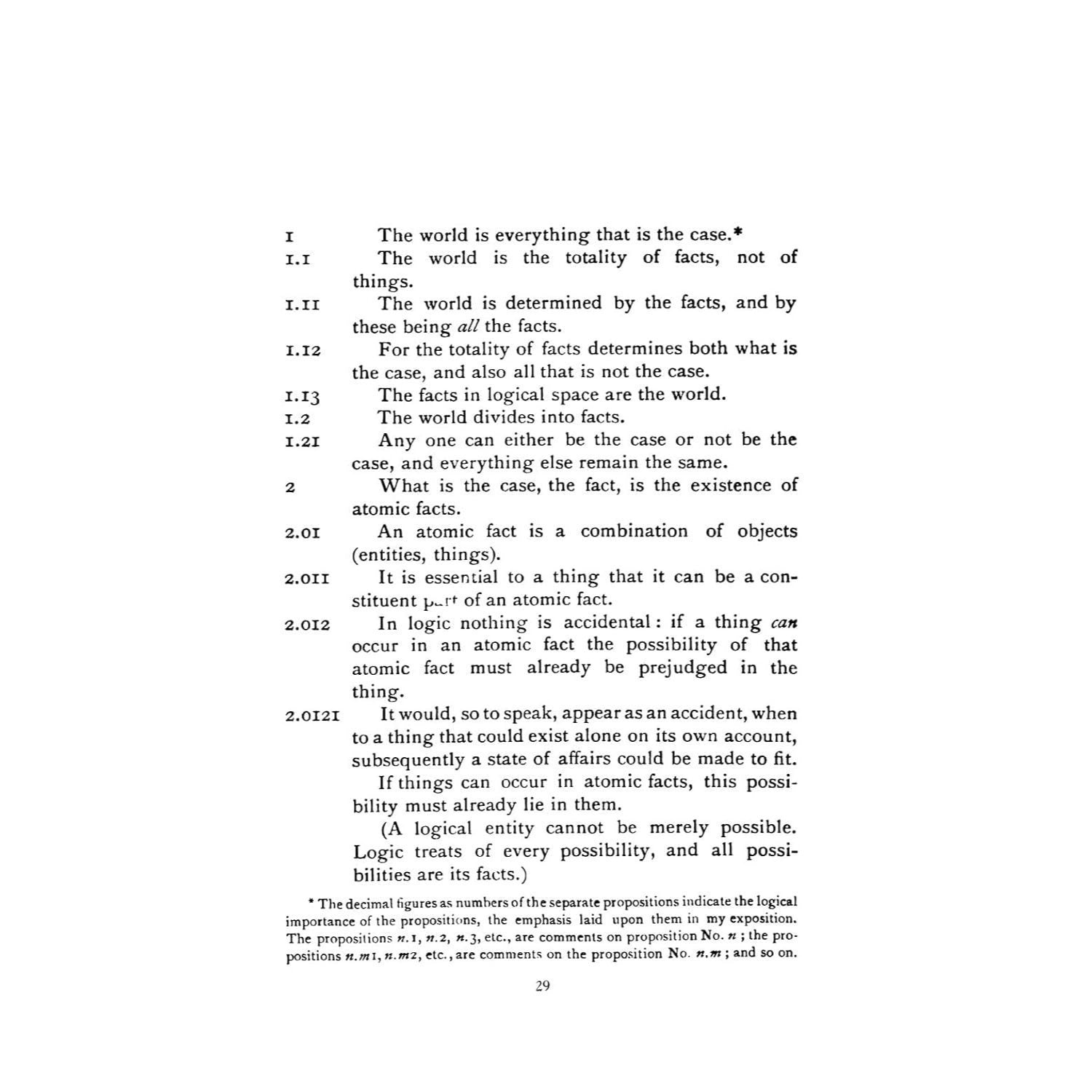 Tractatus Logico-Philosophicus