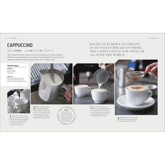 The Coffee Book: Barista Tips * Recipes * Beans from Around the World (Spiral Bound)