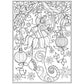 Creative Haven Enchanted Christmas Coloring Book
