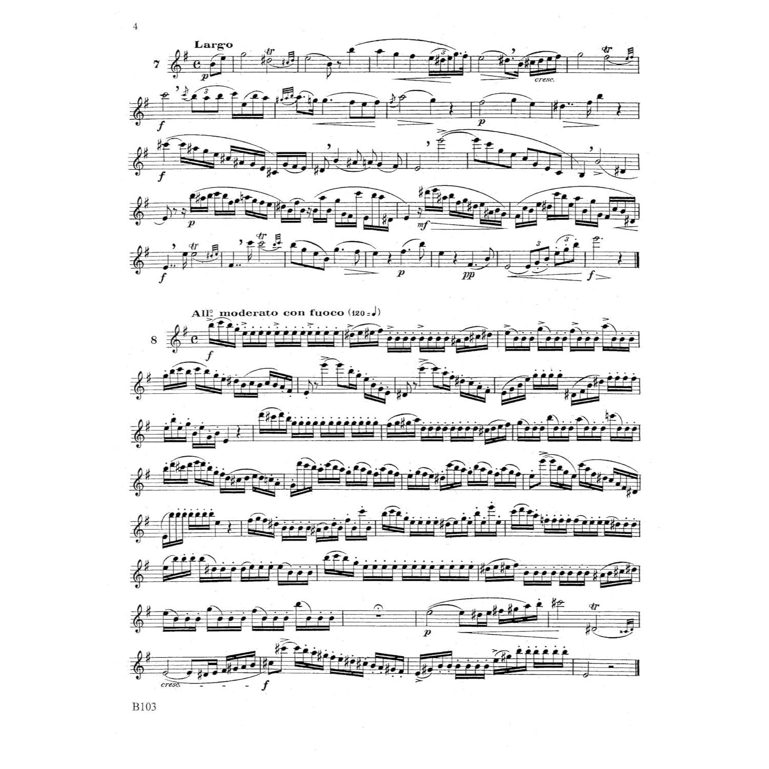 48 Famous Studies, (1st and 3rd Part): Oboe - Melodious Etudes with Oboe and Saxophone Sheet Music - Oboe and Saxophone Duet Book with 3 Duos Concerta