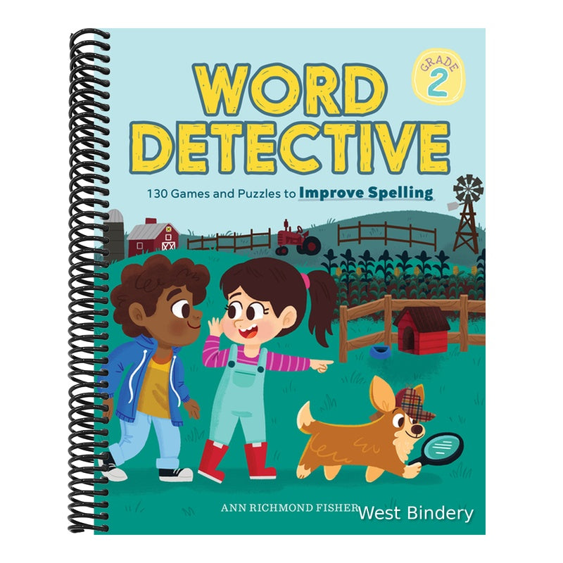 Word Detective, Grade 2: 130 Games and Puzzles to Improve Spelling