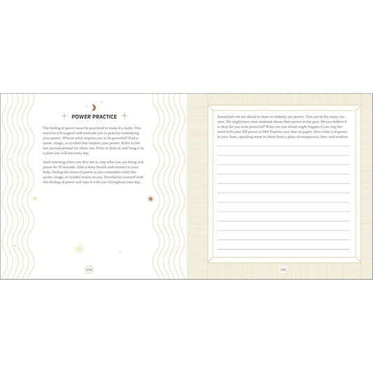 The Divine Feminine Journal: Inspiring Prompts and Practices to Reconnect to the Wisdom, Power, and Energy Within