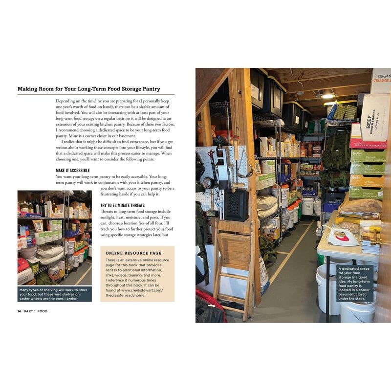 The Disaster-Ready Home: A Step-By-Step Emergency Preparedness Manual for Sheltering in Place (Spiral Bound)