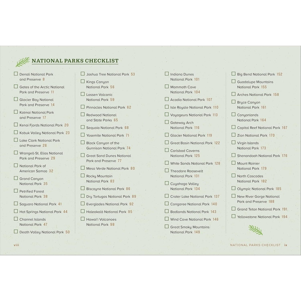 Journey to the 63 U.S. National Parks: A Journal to Plan, Record, and Remember Your Adventures