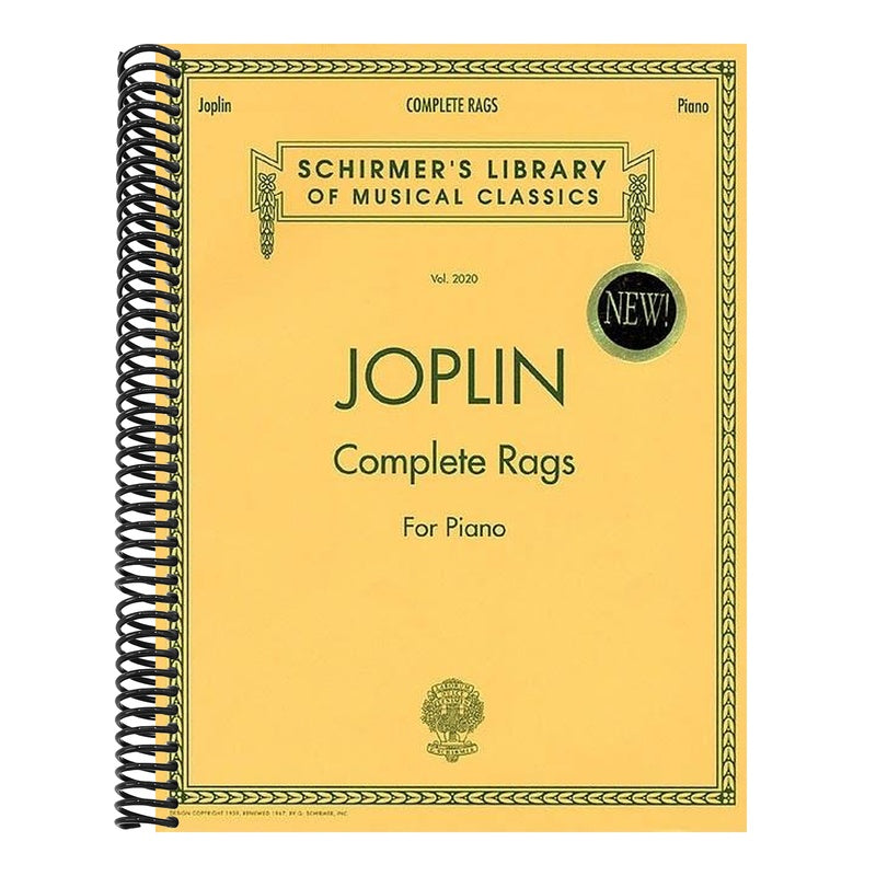 Scott Joplin - Complete Rags for Piano Advanced Ragtime Sheet Music Collection Schirmer S Library of Musical Classics Vol. 2020