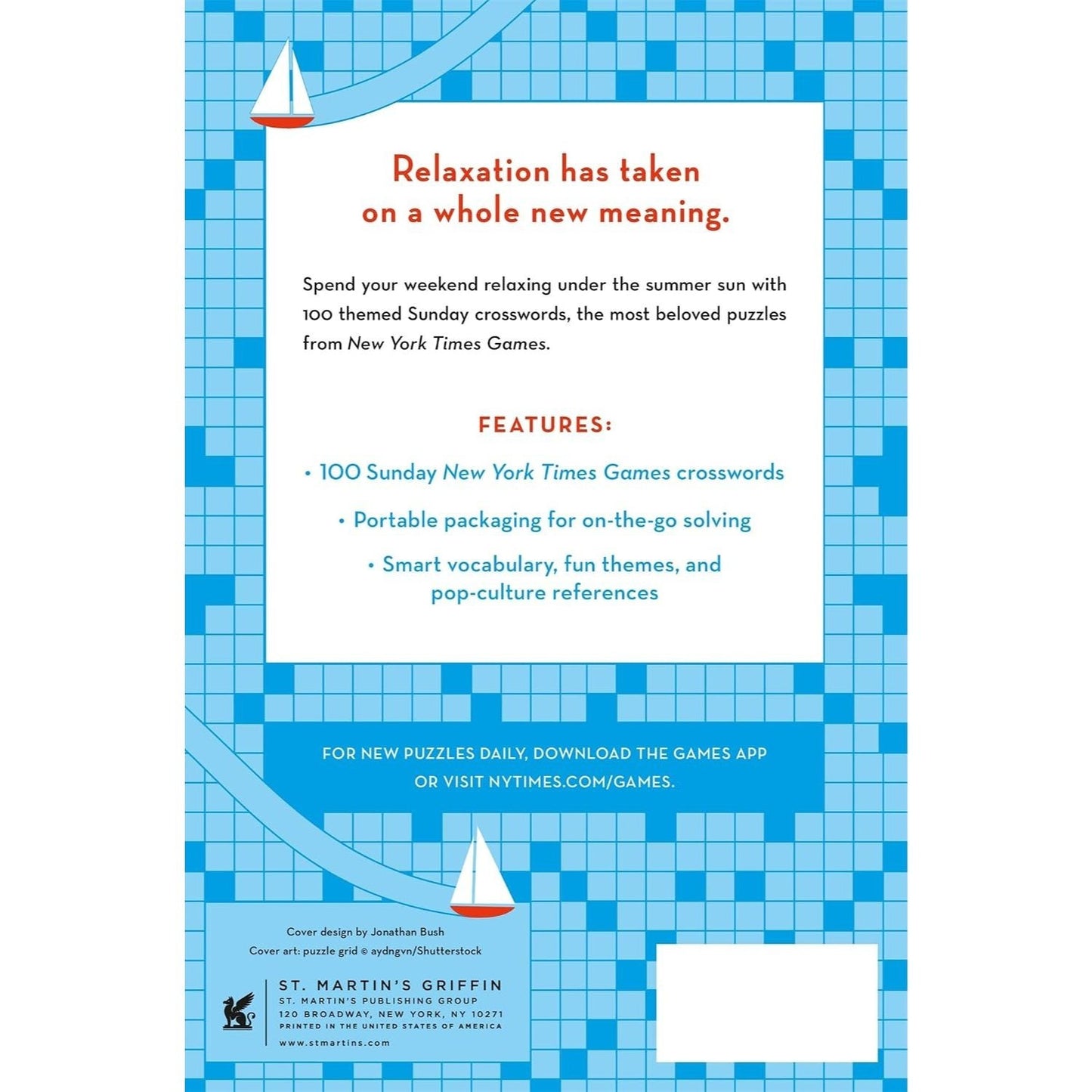 New York Times Games Summer Sundays: 100 Sunday Crossword Puzzles