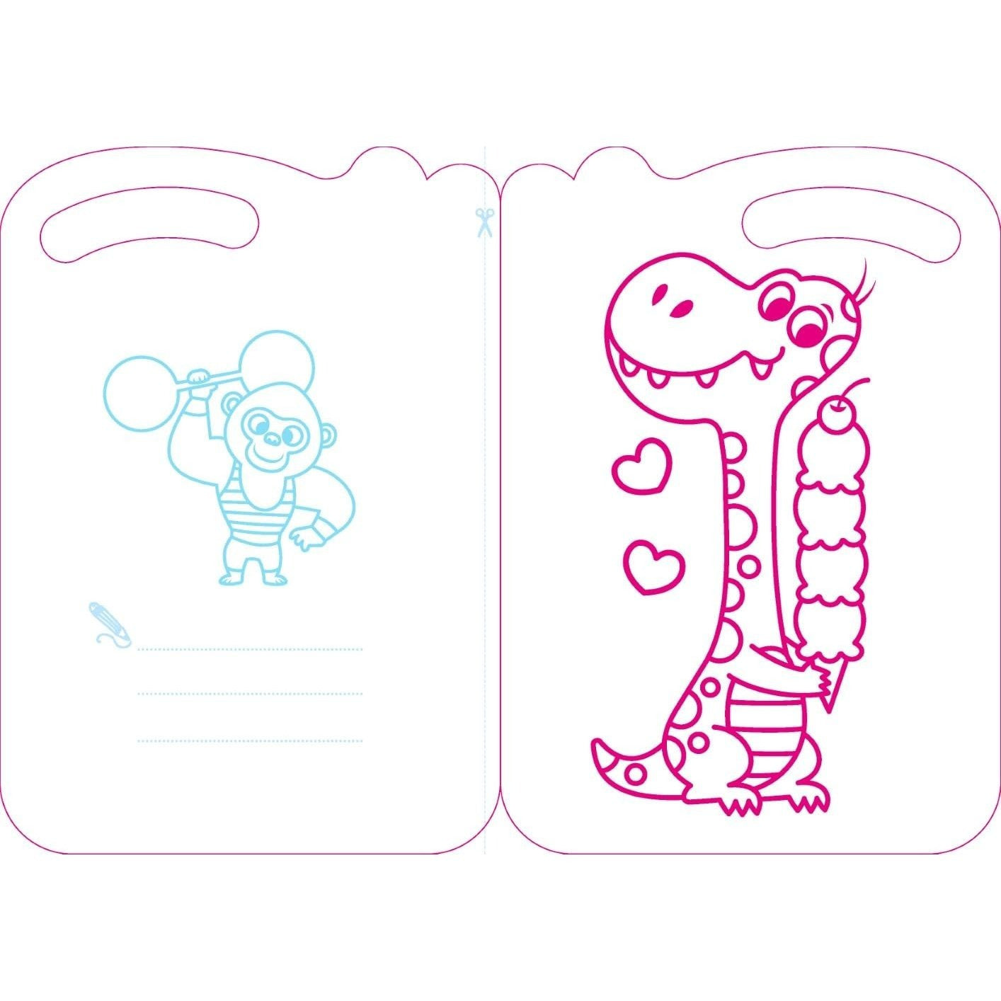 Take Along Color Inside the Lines (Owl & Friends)