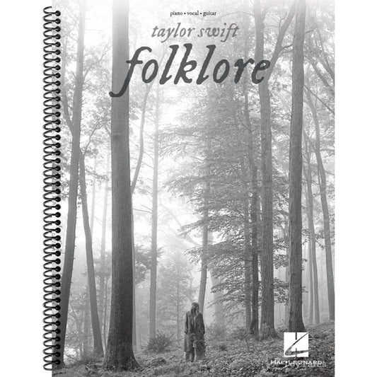 Taylor Swift - Folklore: Piano/Vocal/Guitar Songbook [Spiral-bound] Taylor Swift (Spiral Bound)