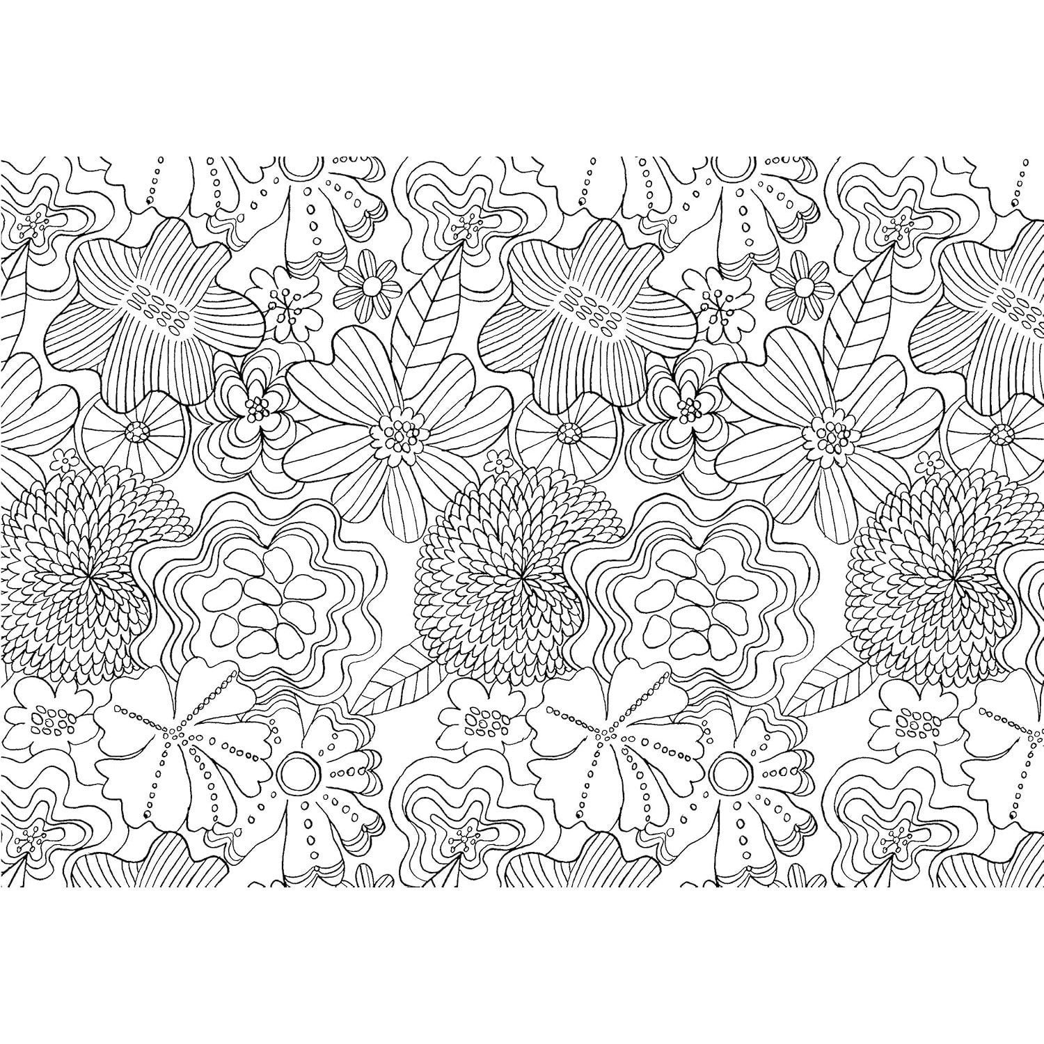The Mindfulness Coloring Book: Relaxing, Anti-Stress Nature Patterns and Soothing Designs