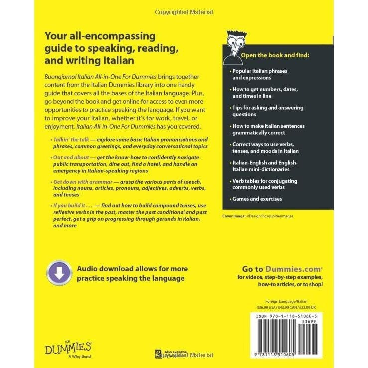 Italian All-In-One for Dummies