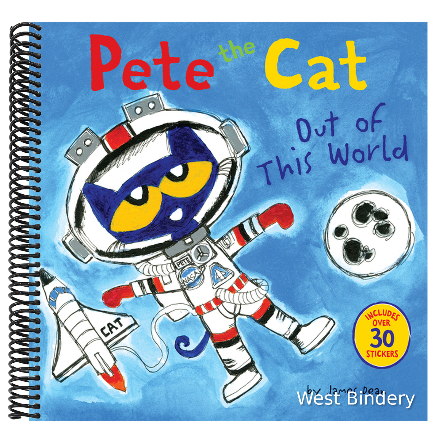 Pete the Cat: Out of This World: Includes Over 30 Stickers!