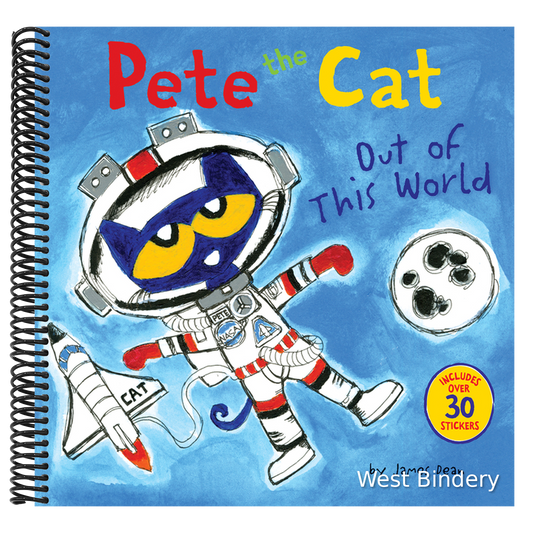 Pete the Cat: Out of This World: Includes Over 30 Stickers!