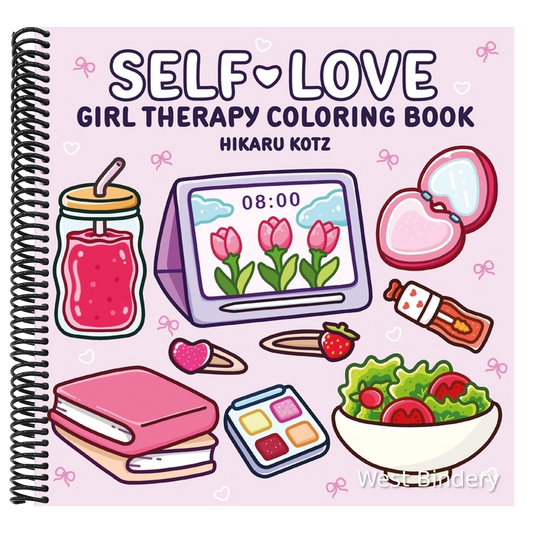 Self-Love: Girl Therapy Coloring Book