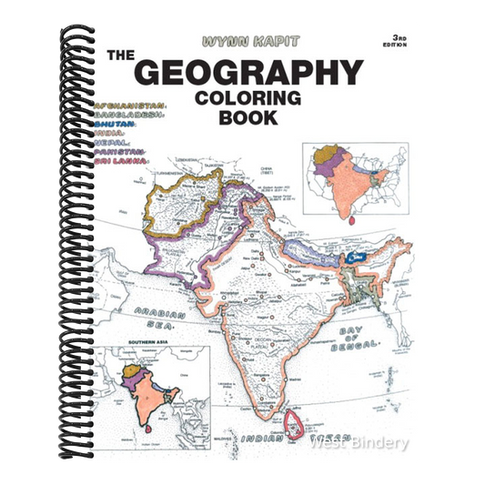 The Geography Coloring Book