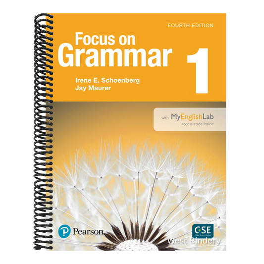 Focus on Grammar 1 with Myenglishlab
