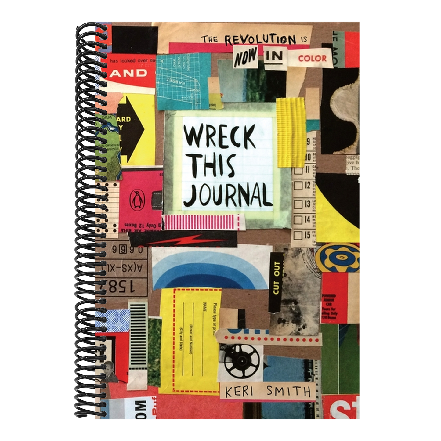 Wreck This Journal: Now in Color (Spiral Bound)