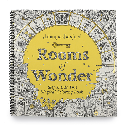 Rooms of Wonder: Step Inside This Magical Coloring Book (Spiral Bound)