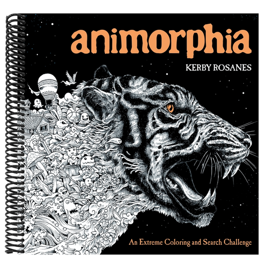 Animorphia: An Extreme Coloring and Search Challenge