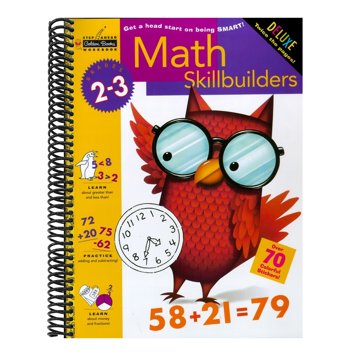 Math Skillbuilders (Grades 2 - 3) (Workbook) (Step Ahead) (Spiral Bound)