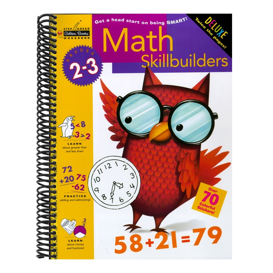 Math Skillbuilders (Grades 2 - 3) (Workbook) (Step Ahead) (Spiral Bound)
