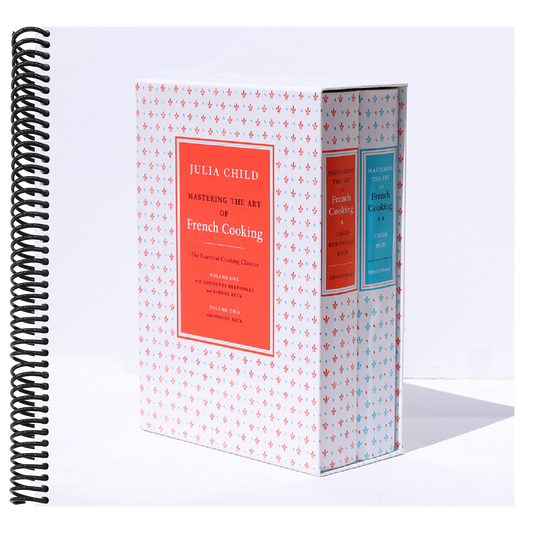 Mastering the Art of French Cooking (2 Volume Box Set): A Cookbook (Mastering the Art of French Cooking) (Spiral Bound)