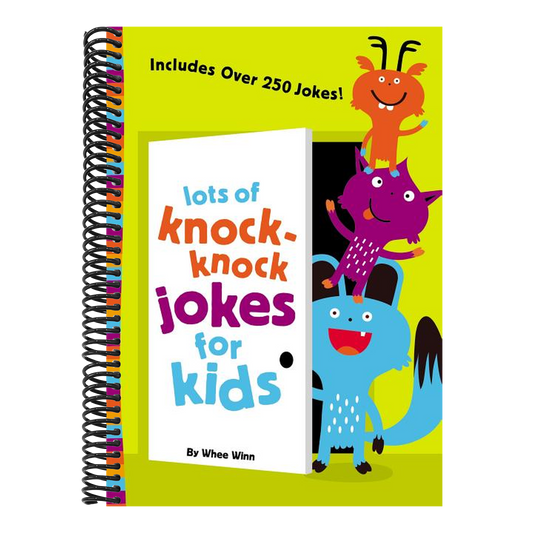 Lots of Knock-Knock Jokes for Kids: A Funny, Laugh Out Loud Busy Book for Children with Over 250 Jokes, Riddles, Tongue Twisters, and Puns (Spiral Bound)