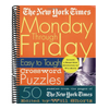 The New York Times Monday Through Friday Easy to Tough Crossword Puzzles: 50 Puzzles from the Pages of the New York Times (New York Times Crossword Puzzles) (1ST ed.)