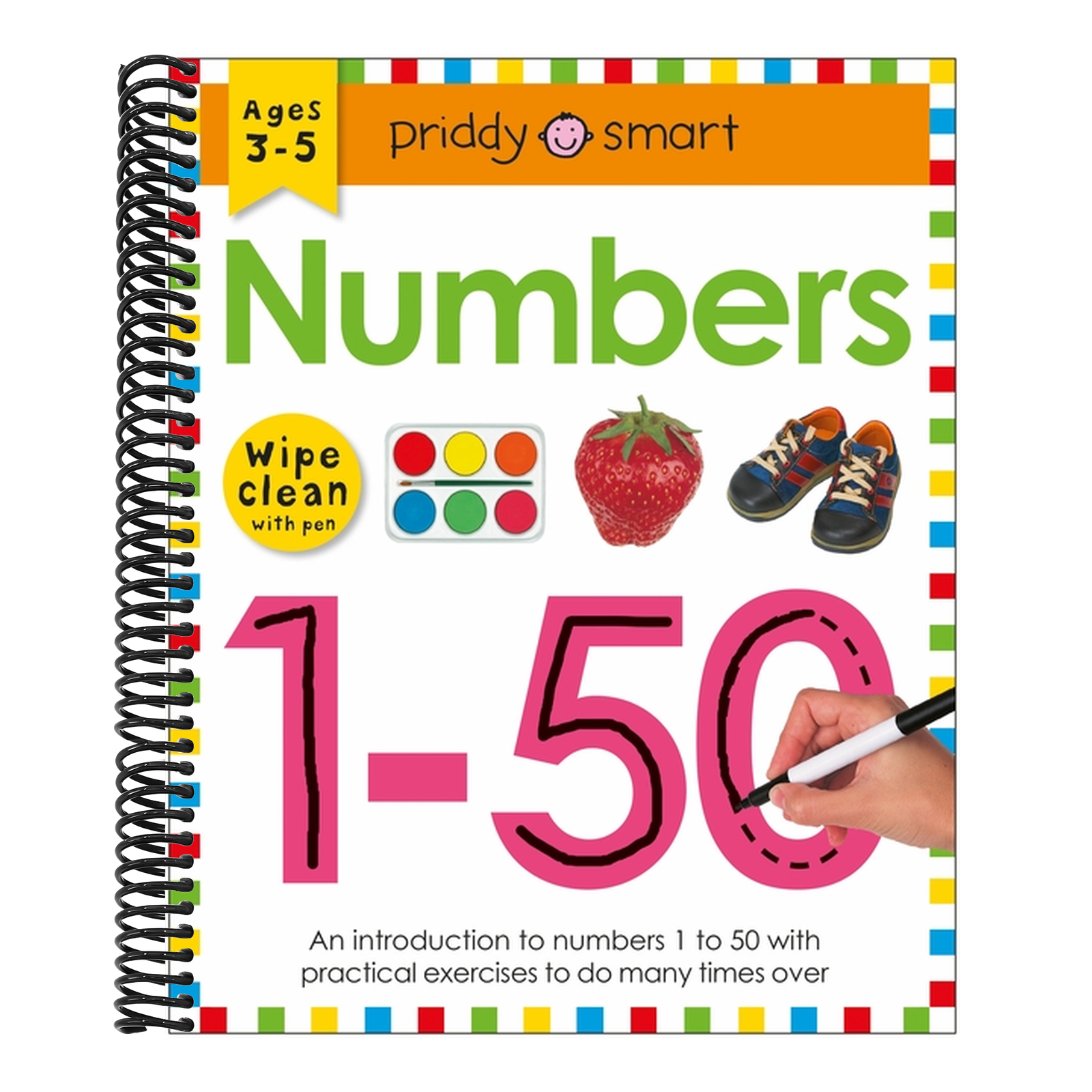 Wipe Clean Workbook: Numbers 1-50: Ages 3-5; Wipe-Clean with Pen (Wipe Clean Learning Books)