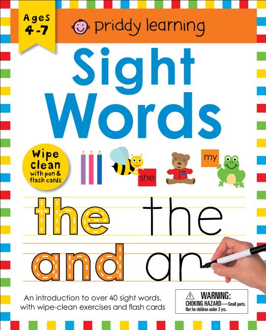 Wipe Clean Workbook: Sight Words (Enclosed Spiral Binding): An Introduction to Sight Words with Practical Exercises to Do Again and Again