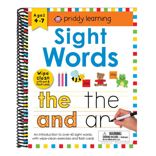 Wipe Clean Workbook: Sight Words (Enclosed Spiral Binding): An Introduction to Sight Words with Practical Exercises to Do Again and Again