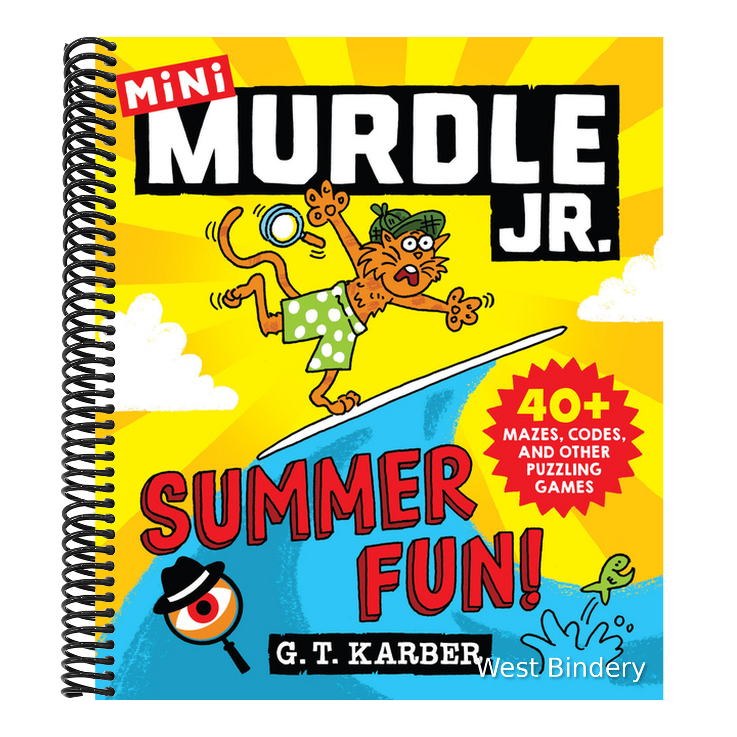Murdle Jr.: Summer Fun!: 40+ Mazes, Codes, and Other Puzzling Games
