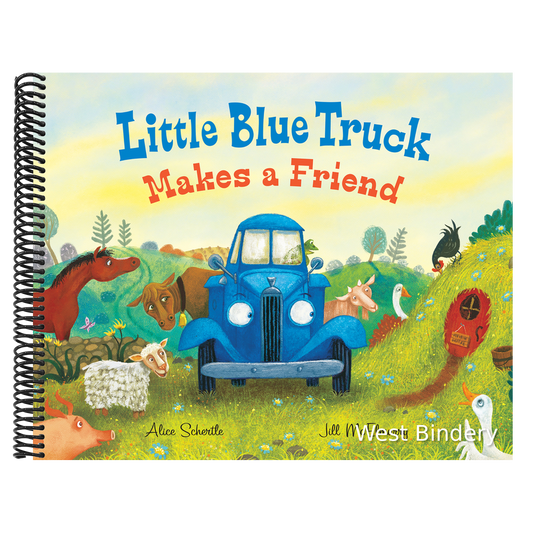 Little Blue Truck Makes a Friend: A Friendship Book for Kids