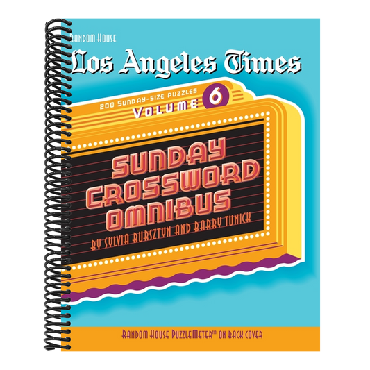 Los Angeles Times Sunday Crossword Omnibus, Volume 6 (Los Angeles Times) (Spiral Bound)