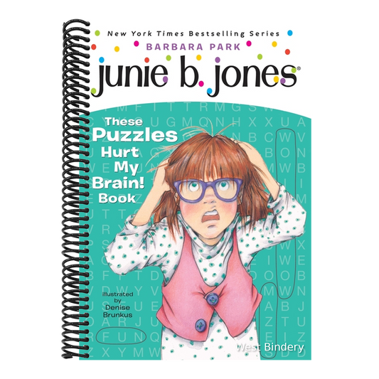 Junie B. Jones: These Puzzles Hurt My Brain! Book: A Kids Activity Book