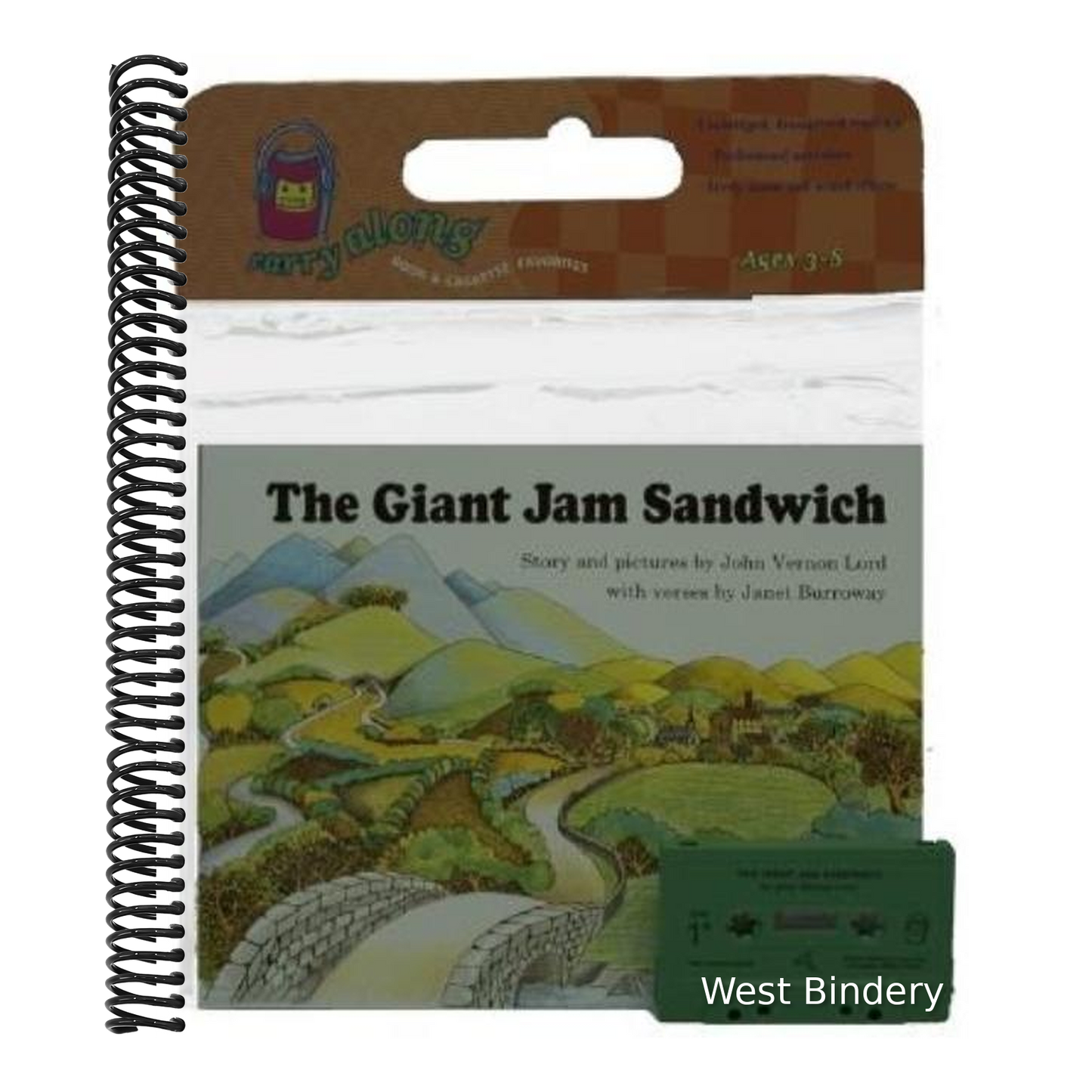 The Giant Jam Sandwich Book & Cassette [With Book]