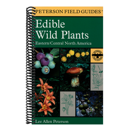A Peterson Field Guide to Edible Wild Plants: Eastern and Central North America (Peterson Field Guides) (Spiral Bound)