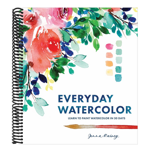 Everyday Watercolor: Learn to Paint Watercolor in 30 Days (Spiral Bound)