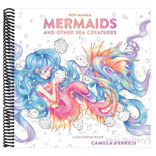 Pop Manga Mermaids and Other Sea Creatures: A Coloring Book