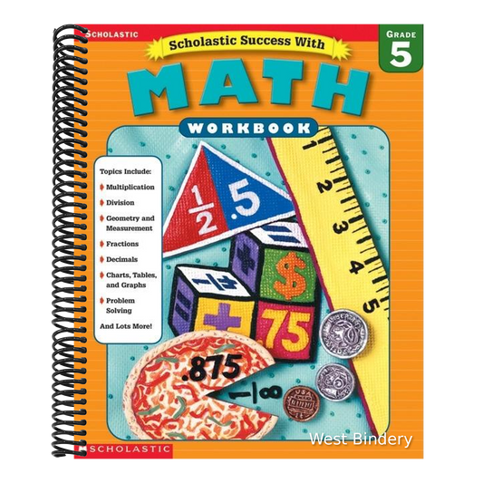 Scholastic Success with: Math Workbook: Grade 5