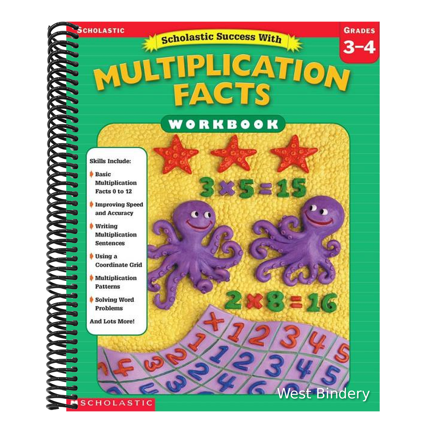 Scholastic Success With: Multiplication Facts Workbook: Grades 3-4
