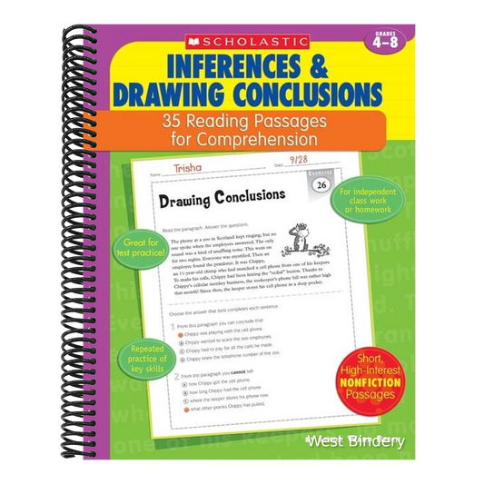 Inferences and Drawing Conclusions: 35 Reading Passages for Comprehension: Grades 4-8