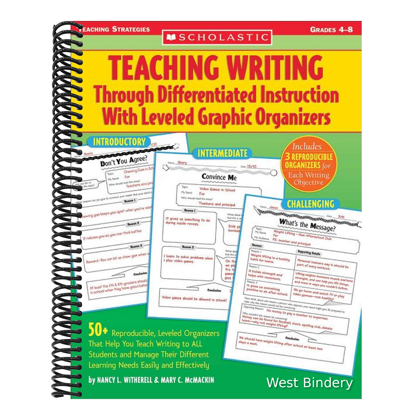 Teaching Writing Through Differentiated Instruction with Leveled Graphic Organizers