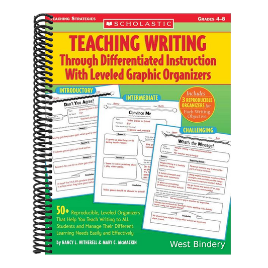 Teaching Writing Through Differentiated Instruction with Leveled Graphic Organizers