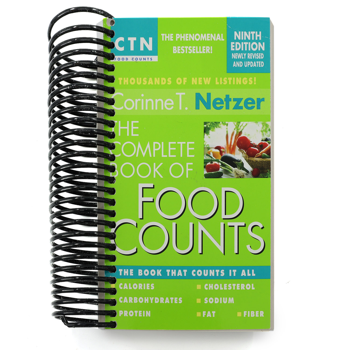 The Complete Book of Food Counts (Spiral Bound)
