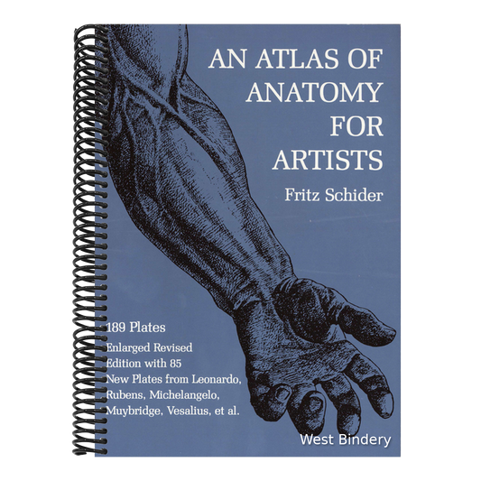 An Atlas of Anatomy for Artists: 189 Plates: Enlarged Revised Edition with 85 New Plates from Leonardo, Rubens, Michelangelo, Muybridge, Vesalius, Et Al.