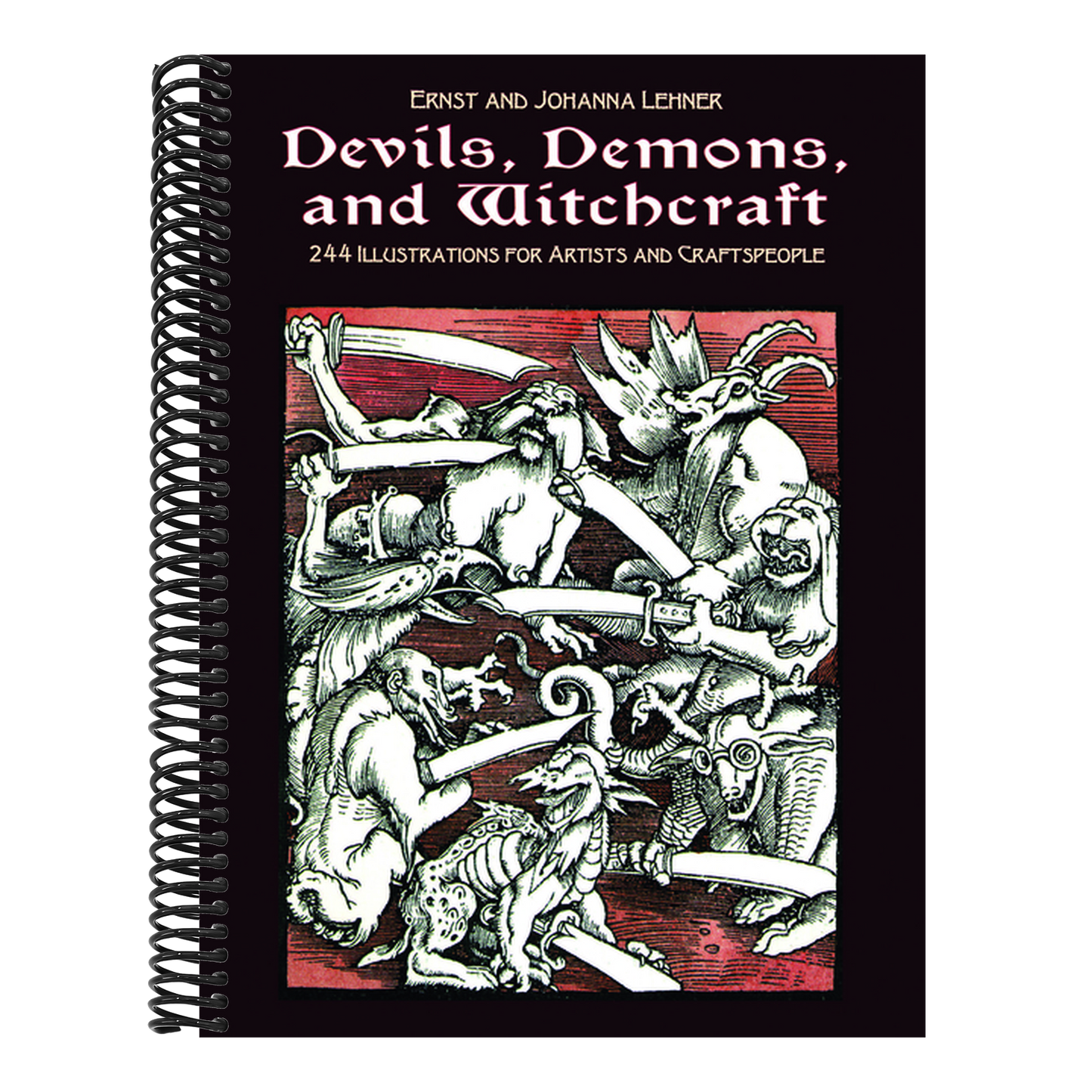 Devils, Demons, and Witchcraft: 244 Illustrations for Artists and Craftspeople