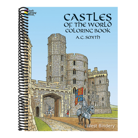 Castles of the World Coloring Book