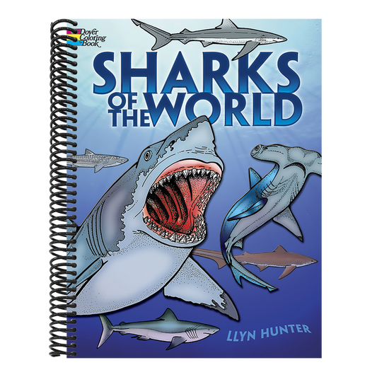 Sharks of the World Coloring Book
