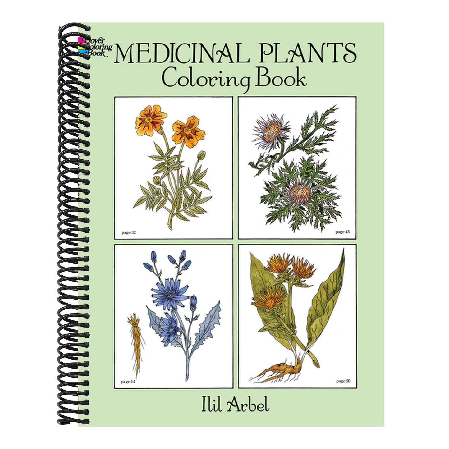 Medicinal Plants Coloring Book